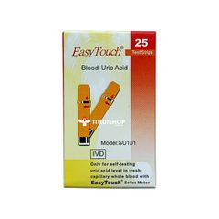 que thu acid uric easy touch 25 test