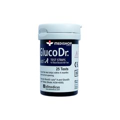 que duong huyet glucodr 25 test hoac 50 test