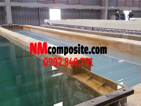 Chống thấm bằng composite FRP cho bể chứa hóa chất