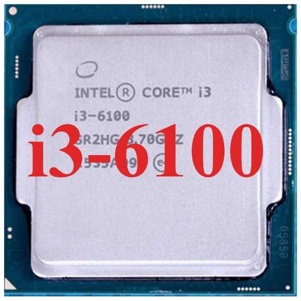 CPU Intel Core i3 6100 (3.70GHz, 3M, 2 Cores 4 Threads) TRAY chưa gồm ...