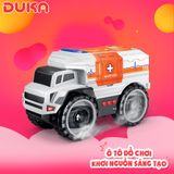 Đồ Chơi DUKA: Xe Cứu Thương Kết Hợp Ánh Sáng Và Âm Thanh - 832332