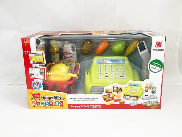 Đồ Chơi DUKA: Máy Tính Tiền - Kết Hợp Âm Thanh Ánh Sáng - Màu Xanh