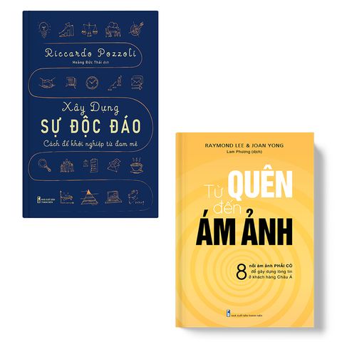  Sách: Combo Xây Dựng Sự Độc Đáo + Từ Quên Đến Ám Ảnh 