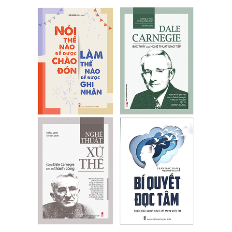  Sách: Combo Nghệ Thuật Giao Tiếp Đỉnh Cao (Bí Quyết Đọc Tâm + Nói Thế Nào Để Được Chào Đón + Nghệ Thuật Xử Thế + Bậc Thầy Của Nghệ Thuật Giao Tiếp) 