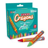 Văn Phòng Phẩm DUKA: Bút Sáp Màu - Jumbo Crayons - 24 Màu (DK 3304 - 24)