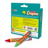 Văn Phòng Phẩm DUKA: Bút Sáp Màu - Jumbo Crayons - 24 Màu (DK 3304 - 24)
