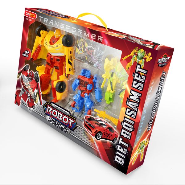 Đồ Chơi DUKA: Robot Biến Hình - Biệt Đội Sấm Sét - DK81193