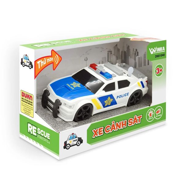 Đồ Chơi DUKA: Xe Cảnh Sát - DK81040