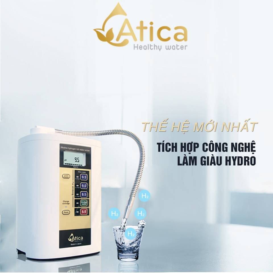 Máy lọc nước điện giải Atica Silver - Giải pháp cho cuộc sống tiện nghi