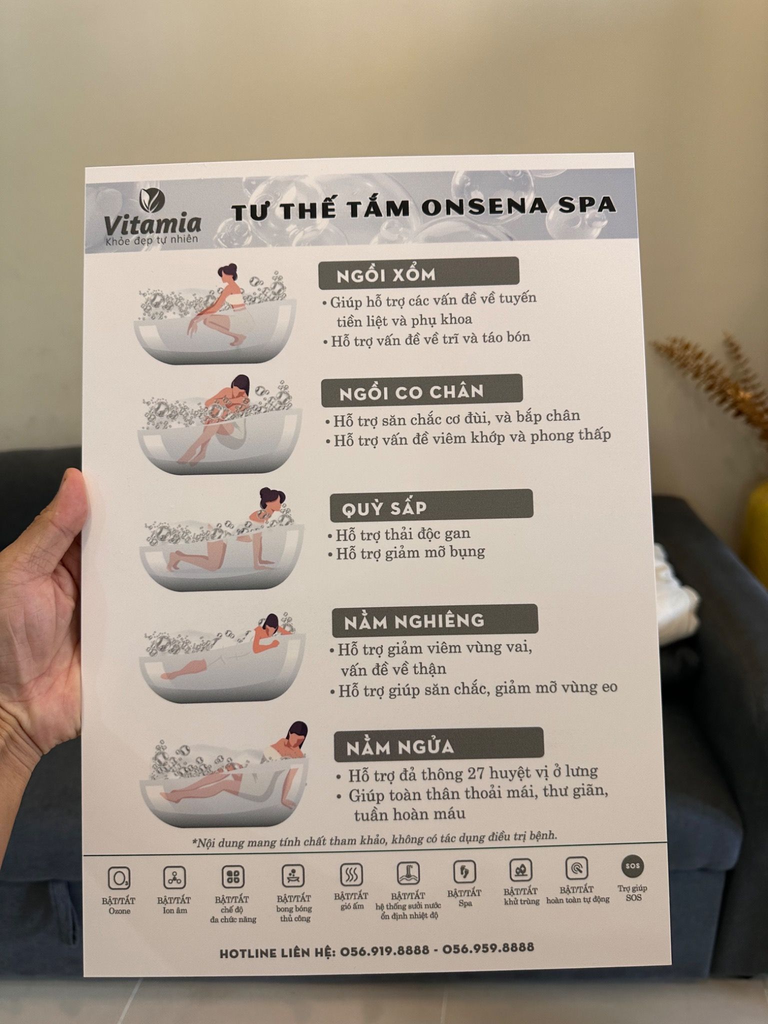 Máy tắm thủy liệu khoáng nóng Onsena Spa