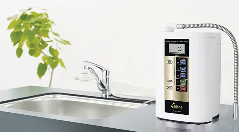 Máy lọc nước Atica Eco - Máy lọc nước ion kiềm giàu Hydro Atica Eco