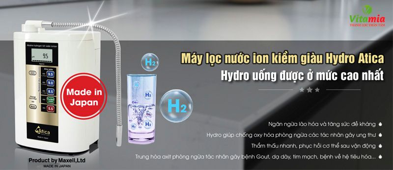 Máy lọc nước điện giải Atica Silver - Giải pháp cho cuộc sống tiện nghi