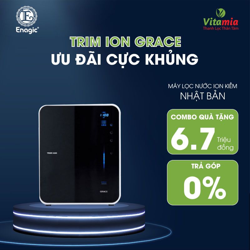 Máy Điện Giải Trim ion Grace #1 Từ Nhật Bản