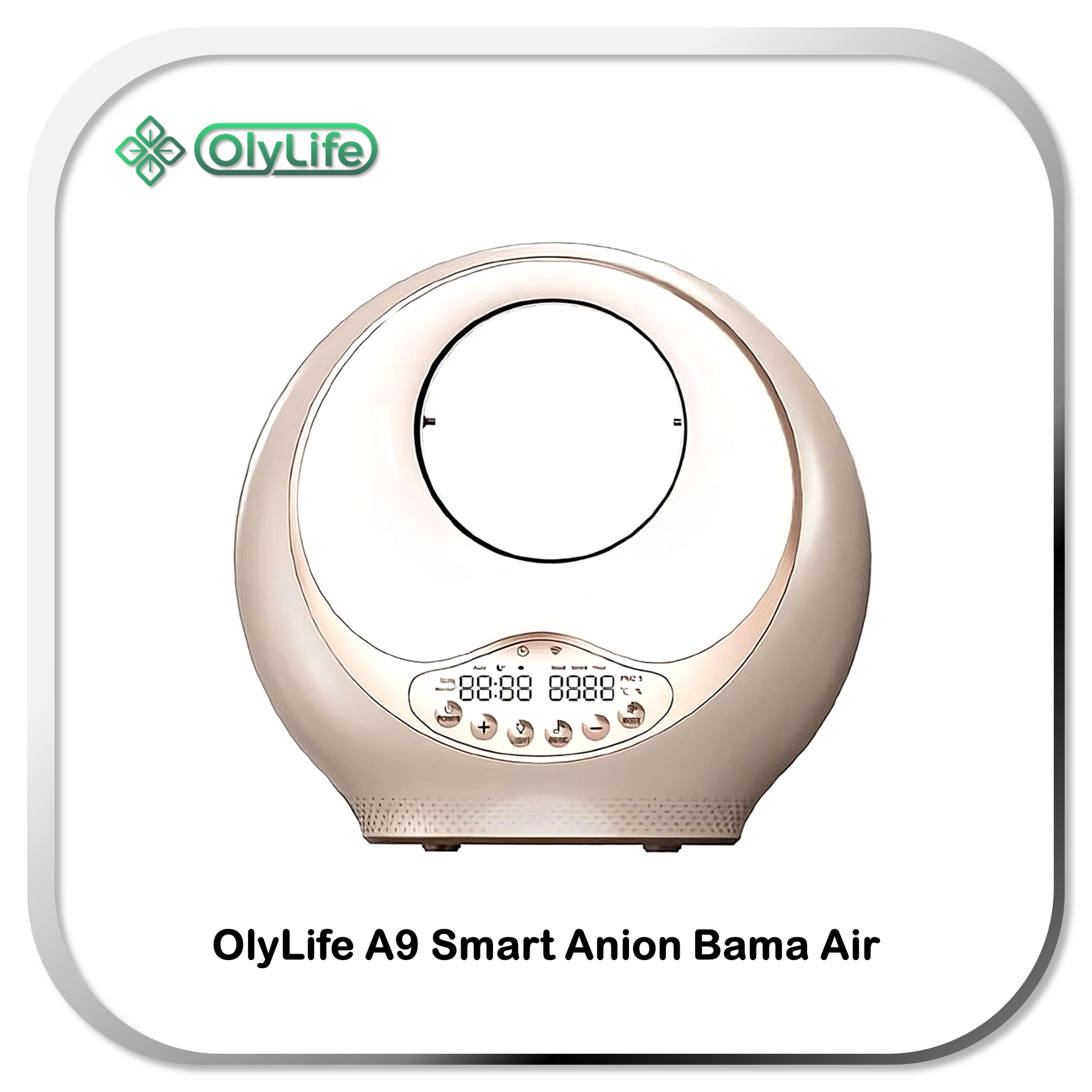 A9 Smart Anion BamaAir – Máy lọc không khí ion âm thông minh giúp nâng cao sức khỏe