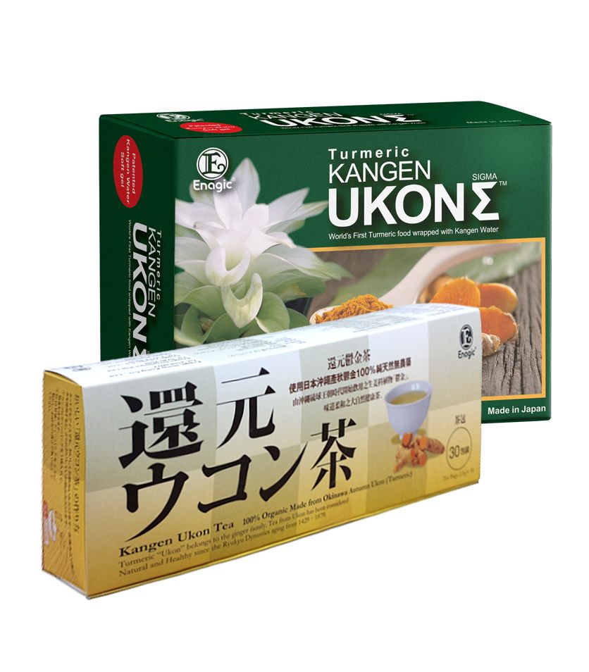 Bộ sản phẩm thanh lọc cơ thể da sáng dáng khỏe Kangen Ukon