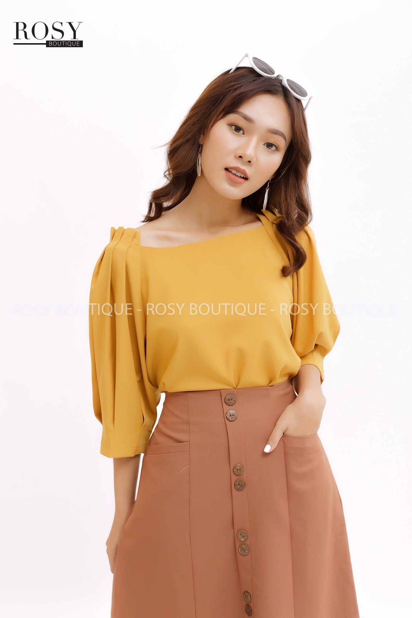 AK-RS-159 _AK cổ thuyền vai xếp