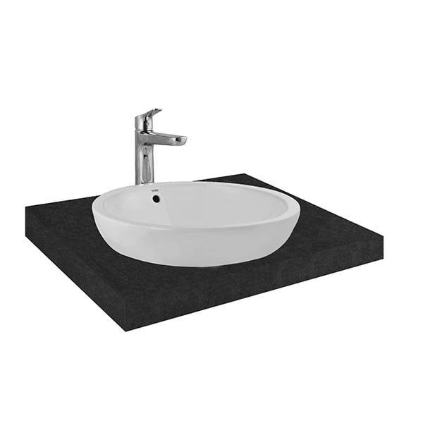 Chậu Lavabo TOTO LW526NJ (LW526NJU) Bán Âm CeFiONtect