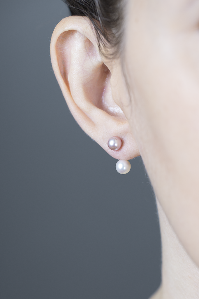 Hoa tai ngọc trai Opal mang phong cách Pháp