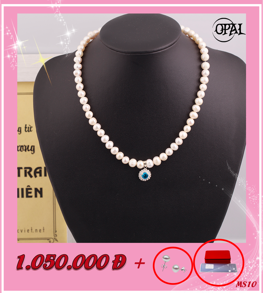 MS10- Chuỗi vòng cổ ngọc trai OPAL
