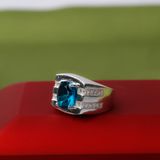  Nhẫn Bạc Nam đính đá cao cấp  RM10 thương hiệu Opal 