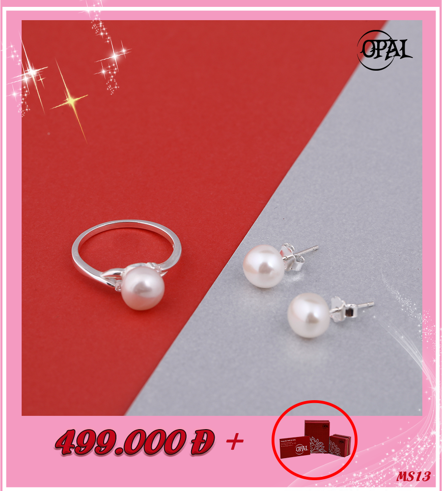 MS13 - Bộ trang sức ngọc trai OPAL