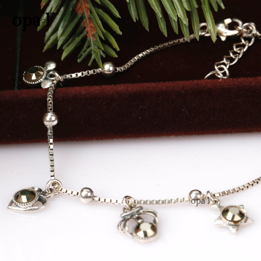 Lắc tay bạc OPAL
