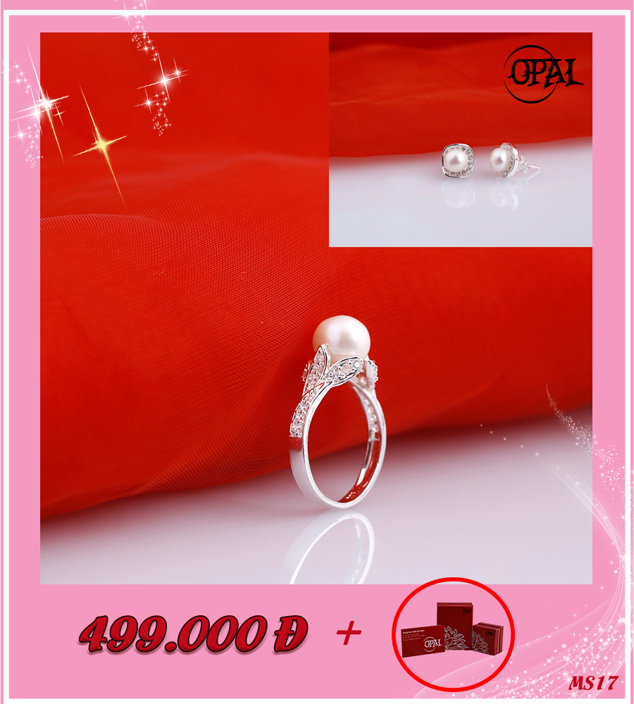 MS17 - Bộ trang sức ngọc trai OPAL
