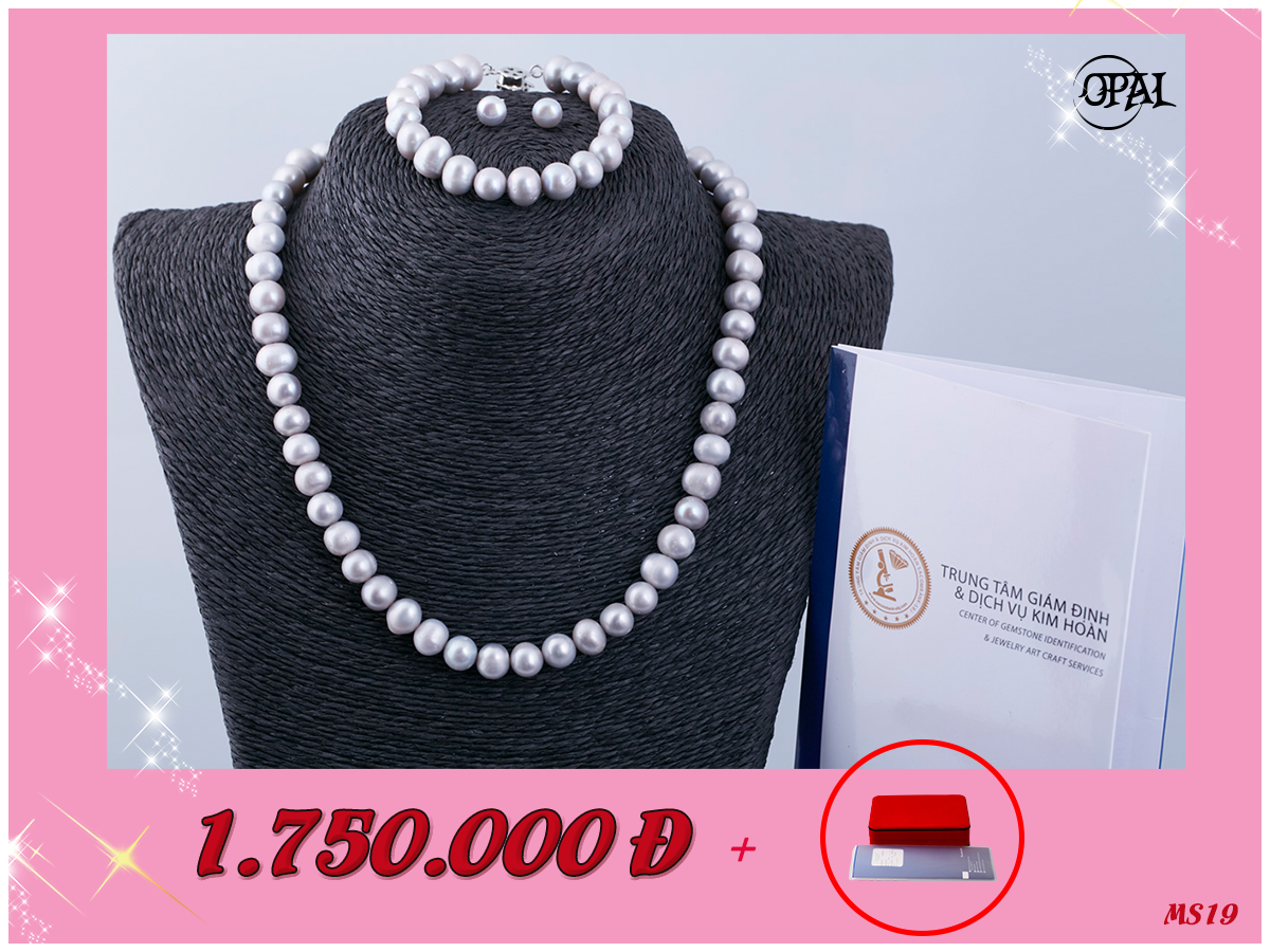 MS19 - Bộ trang sức ngọc trai OPAL