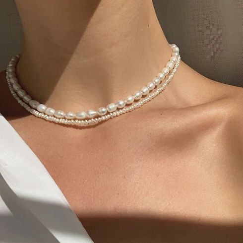 BST Choker Ngọc Trai phong cách hiện đại thương hiệu Opal