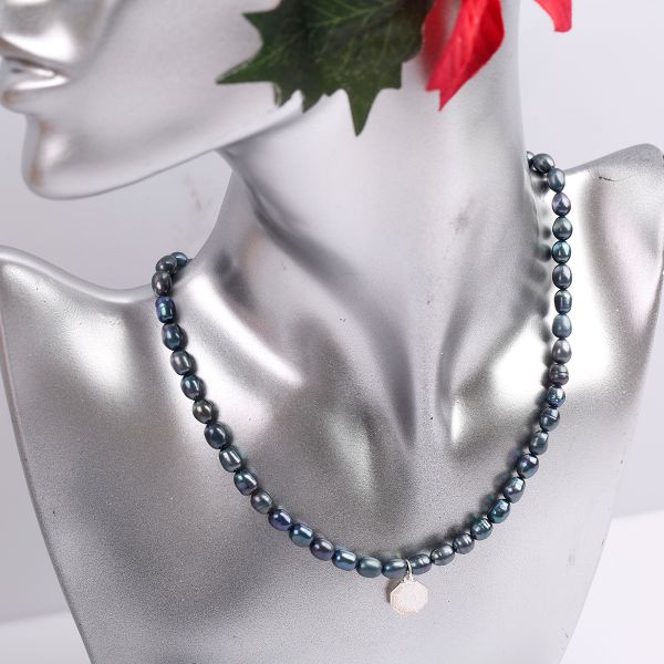  Bộ sản phẩm Ngọc Trai giọt nước ánh xanh lông công - Quà tặng Hoa tai trị giá 350k 