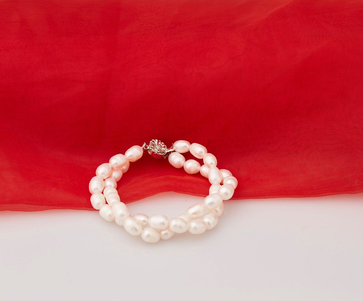 Bộ đôi chuỗi vòng tay Ngọc trai phong cách trẻ trung thương hiệu Opal