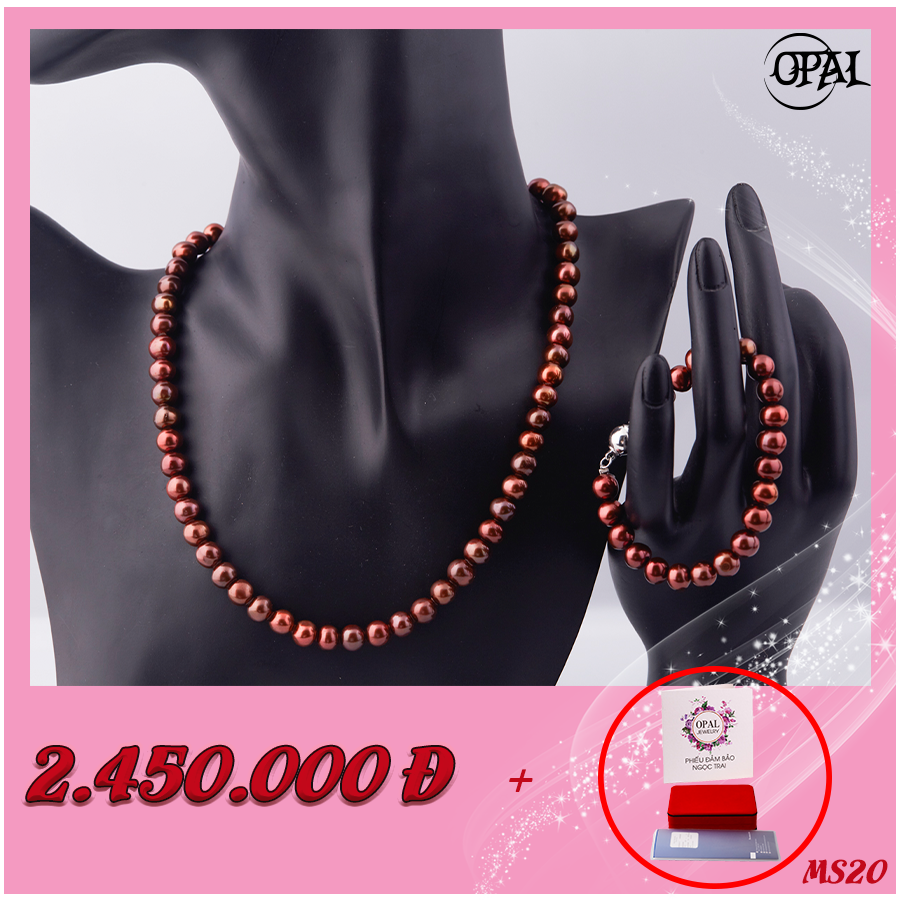 MS20 - Bộ trang sức ngọc trai OPAL