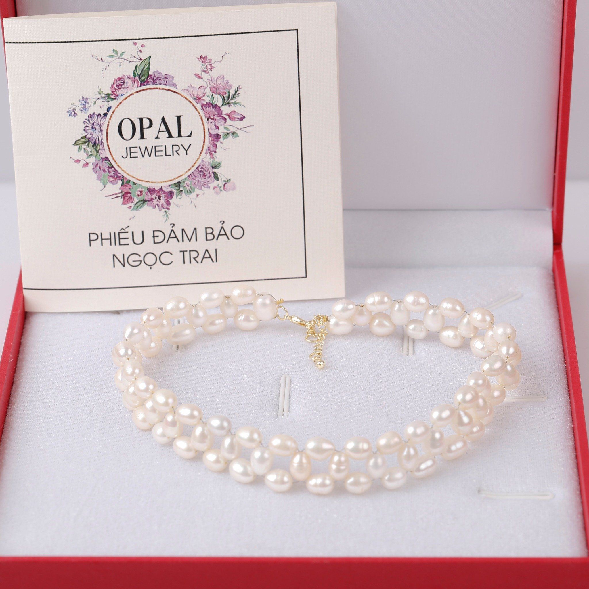 VÒNG CỔ OVAL PHONG CÁCH CHOKER THƯƠNG HIỆU OPAL