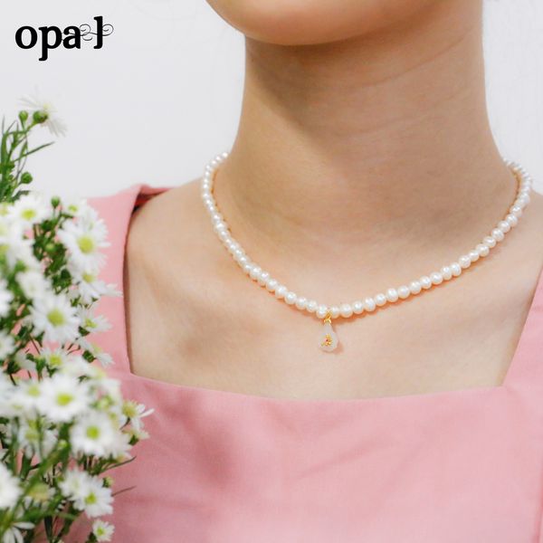  VÒNG CỔ NGỌC TRAI THƯƠNG HIỆU OPAL 