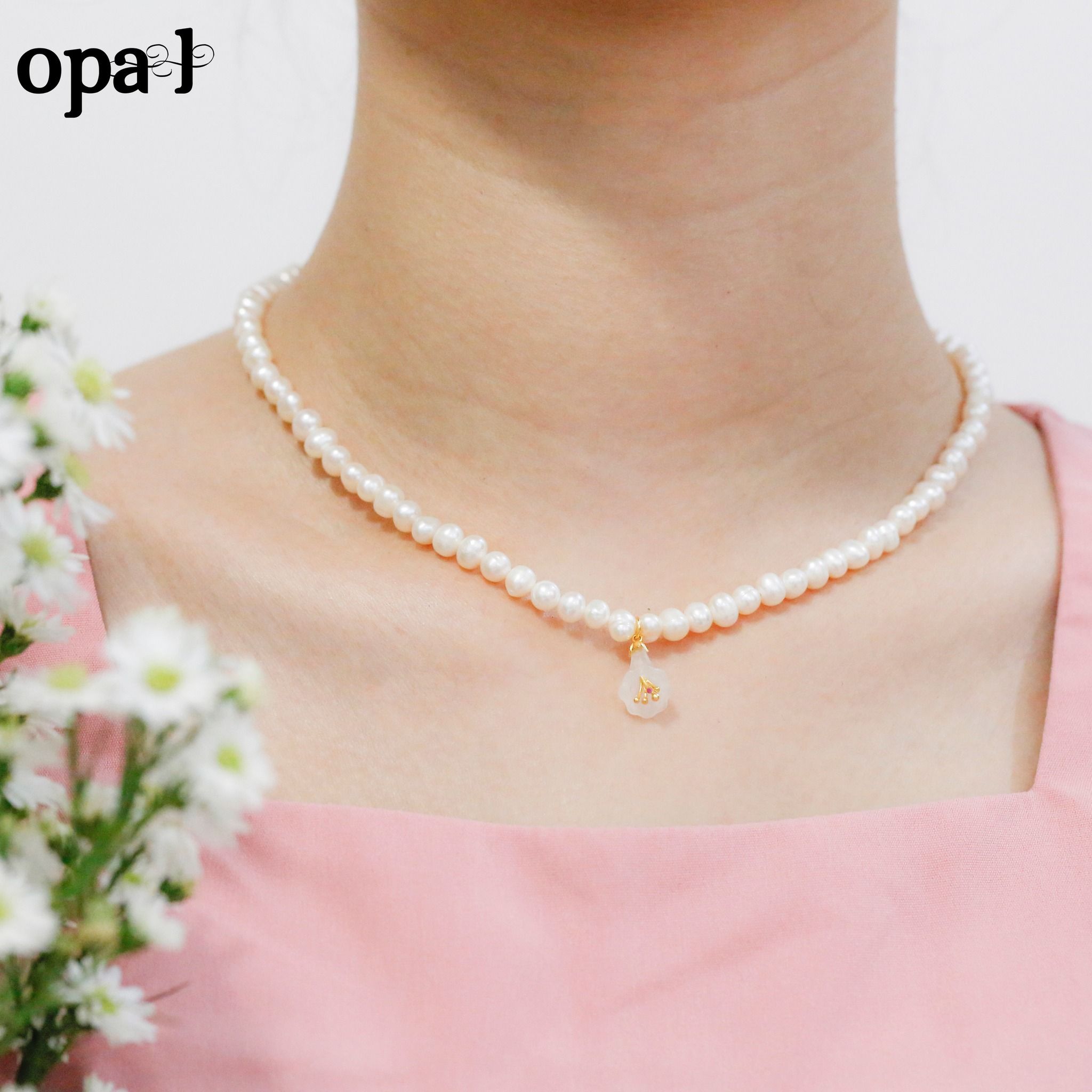  VÒNG CỔ NGỌC TRAI THƯƠNG HIỆU OPAL 