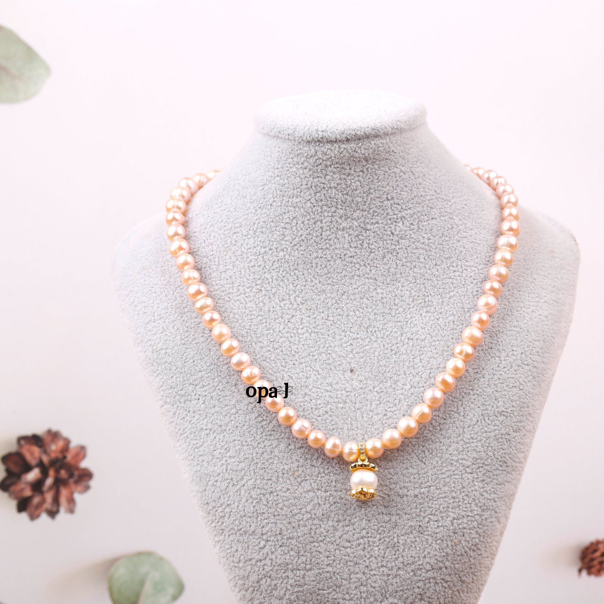 Vòng cổ Ngọc trai phong cách trẻ trung thương hiệu Opal