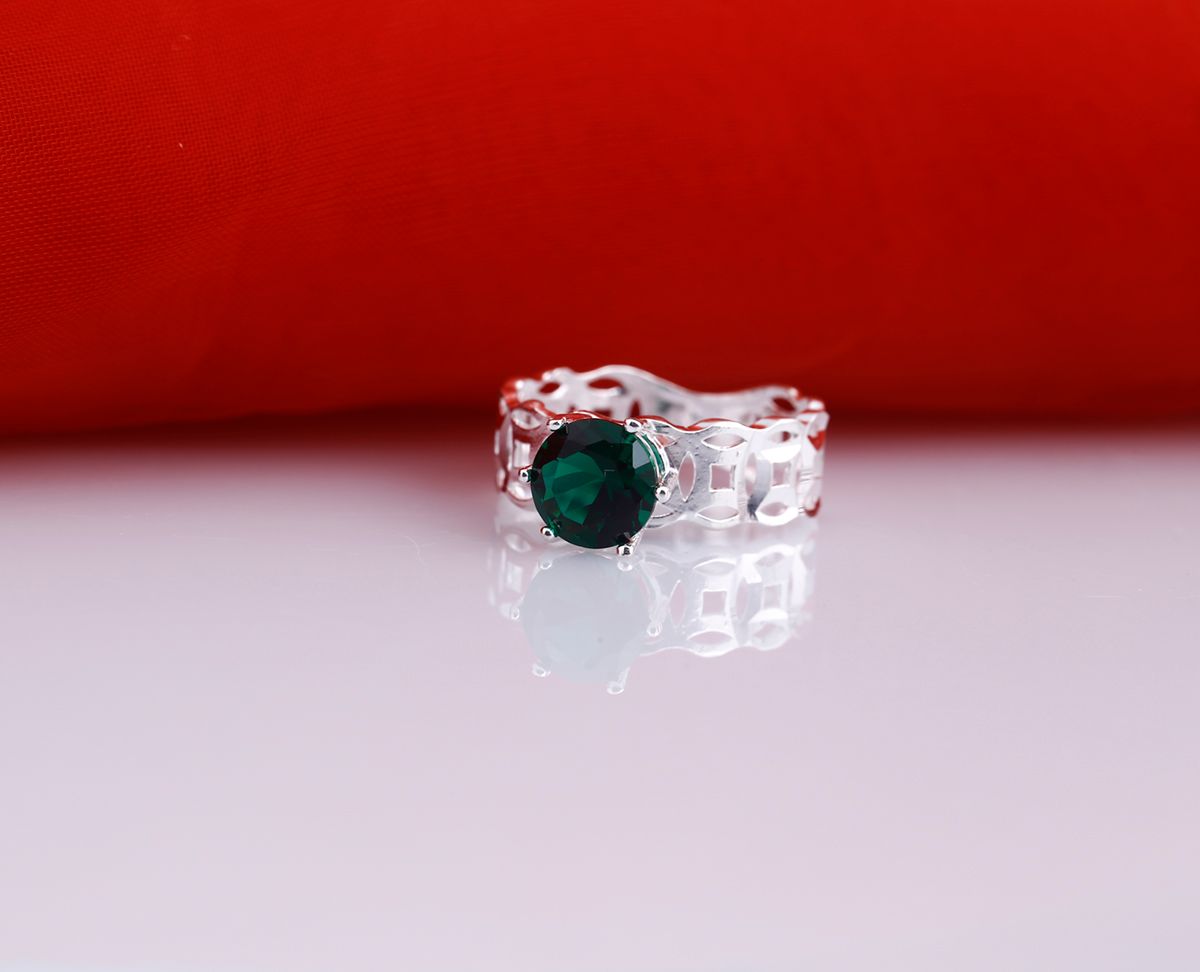 Nhẫn Bạc đính đá Ross thương hiệu Opal