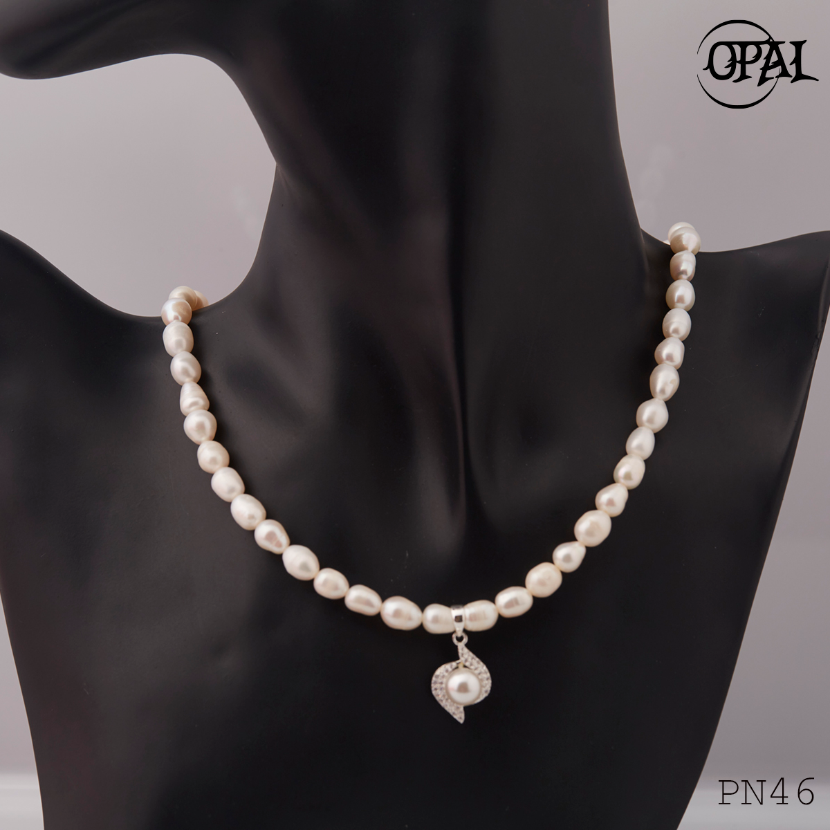 PN46- Chuỗi vòng cổ ngọc trai OPAL