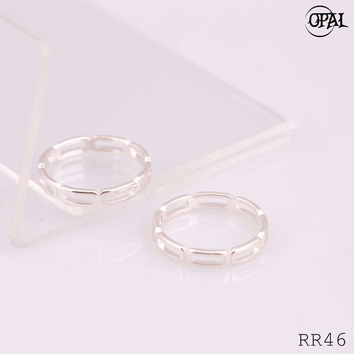 RR46 - Nhẫn tình nhân cao cấp Opal
