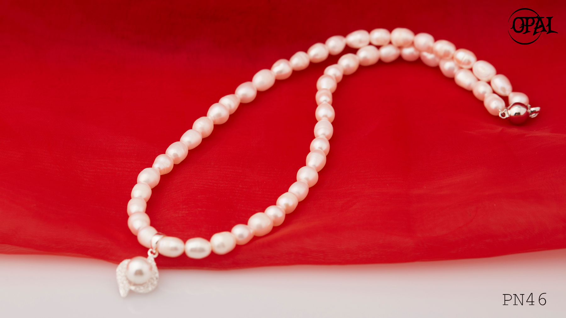 PN46- Chuỗi vòng cổ ngọc trai OPAL