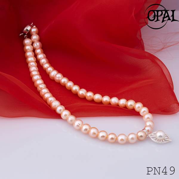  PN49 - Bộ trang sức chuỗi ngọc trai OPAL 