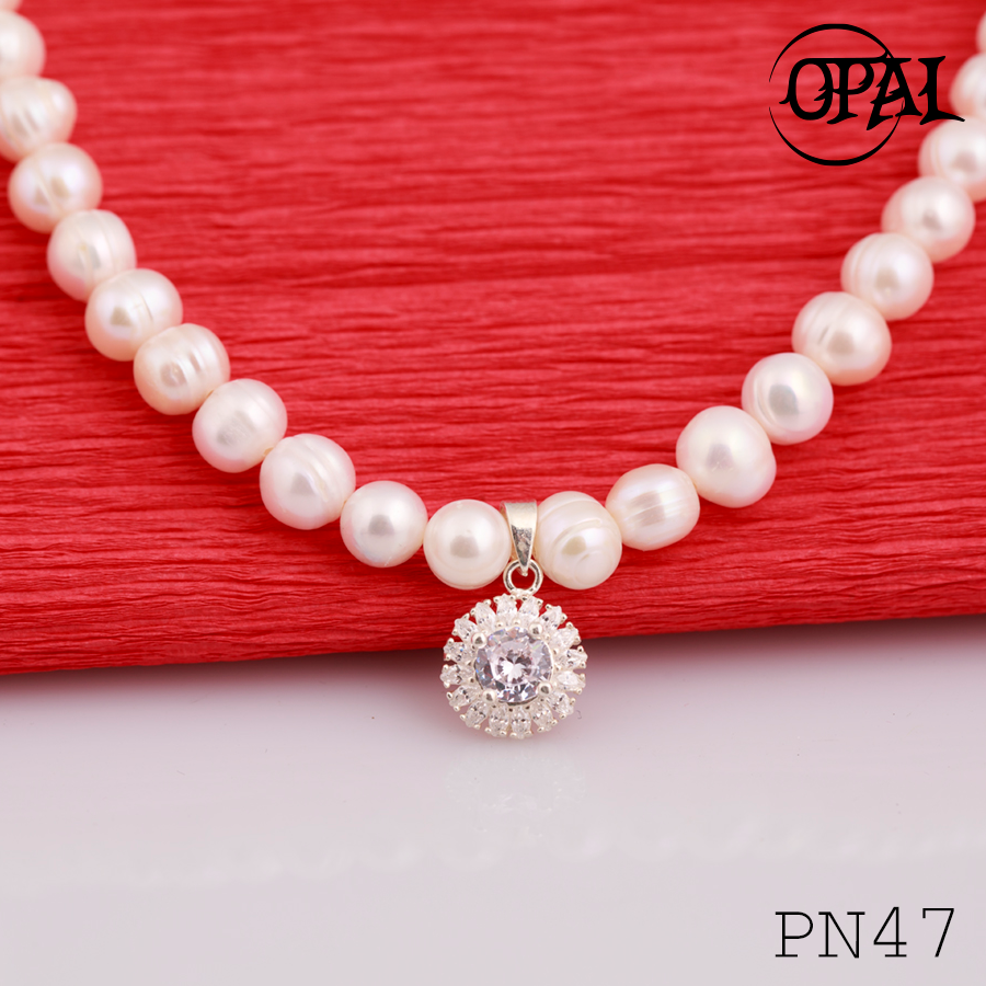 PN47- Chuỗi vòng cổ ngọc trai OPAL