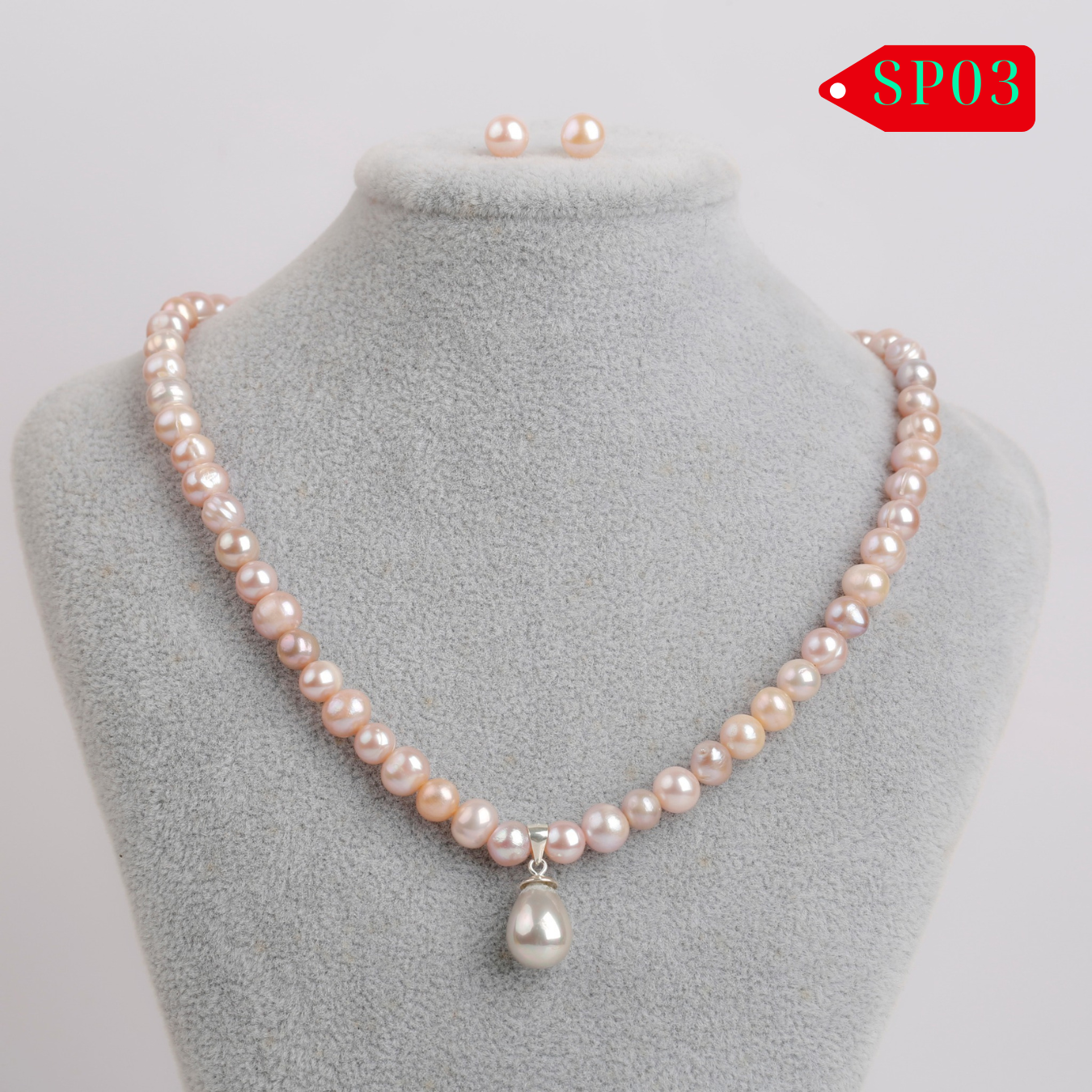 Vòng cổ ngọc trai giá hấp dẫn + mua 1 tặng 1