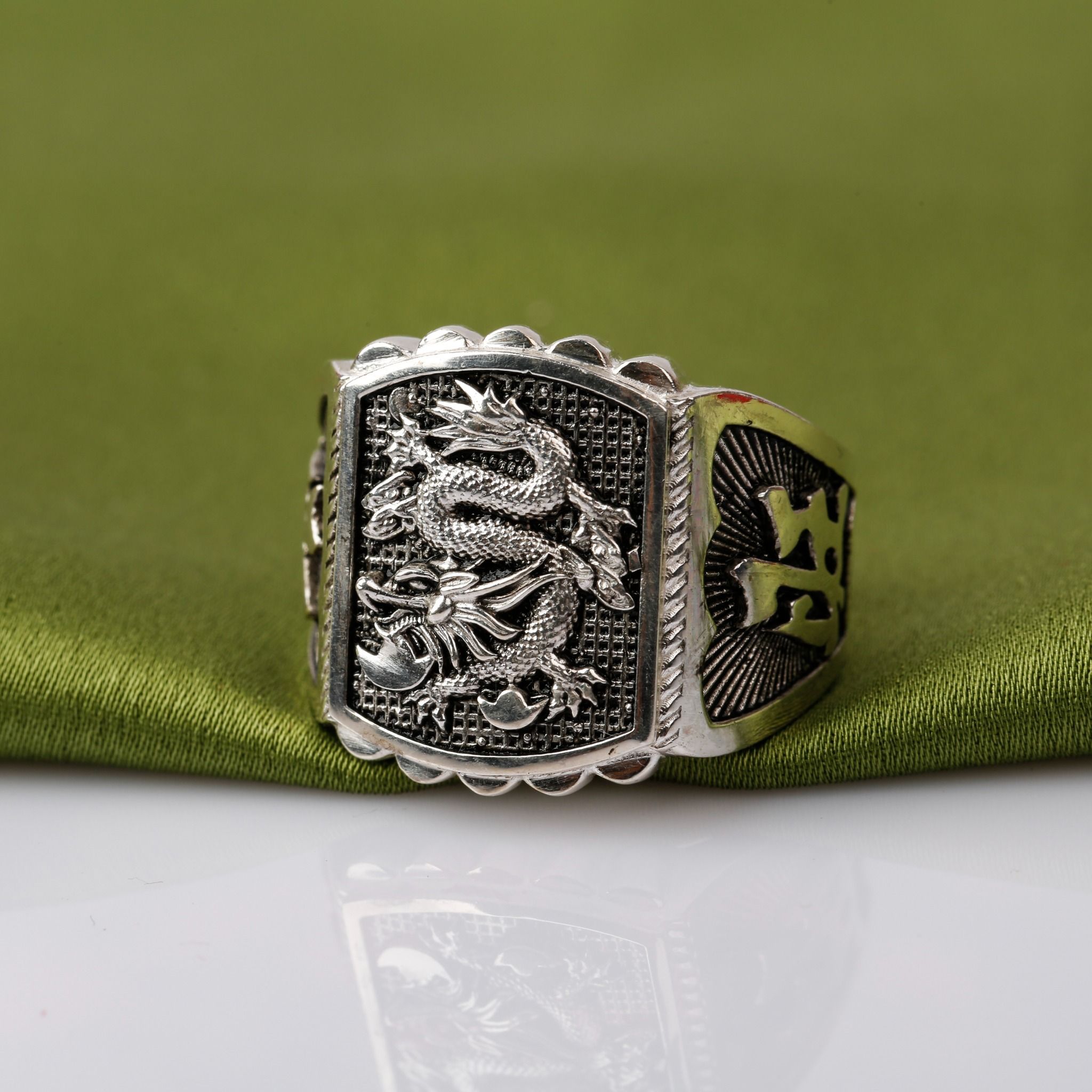 Nhẫn Bạc Nam cao cấp RM02 thương hiệu Opal