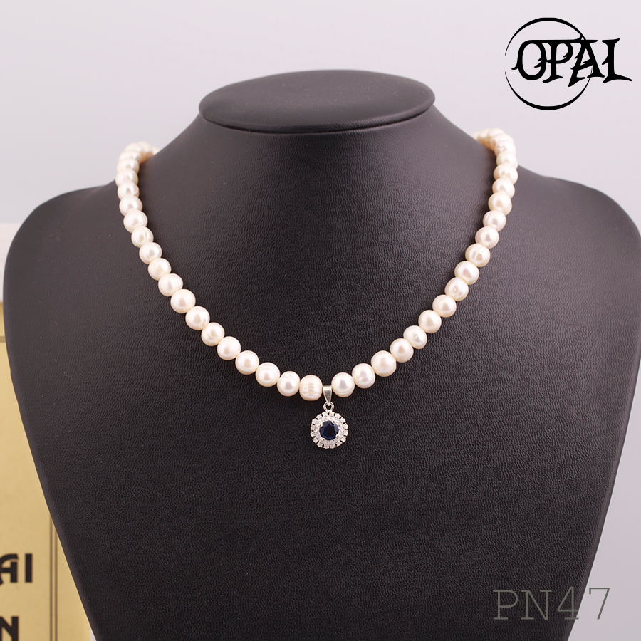 PN47- Chuỗi vòng cổ ngọc trai OPAL