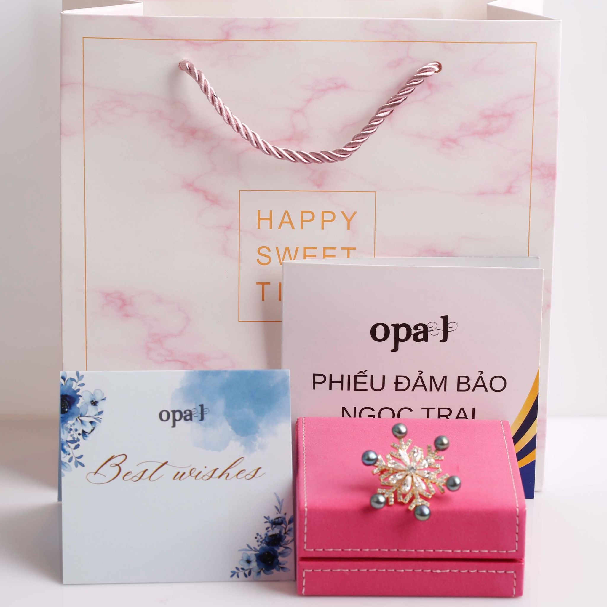 Bộ sưu tập cài áo đính ngọc trai