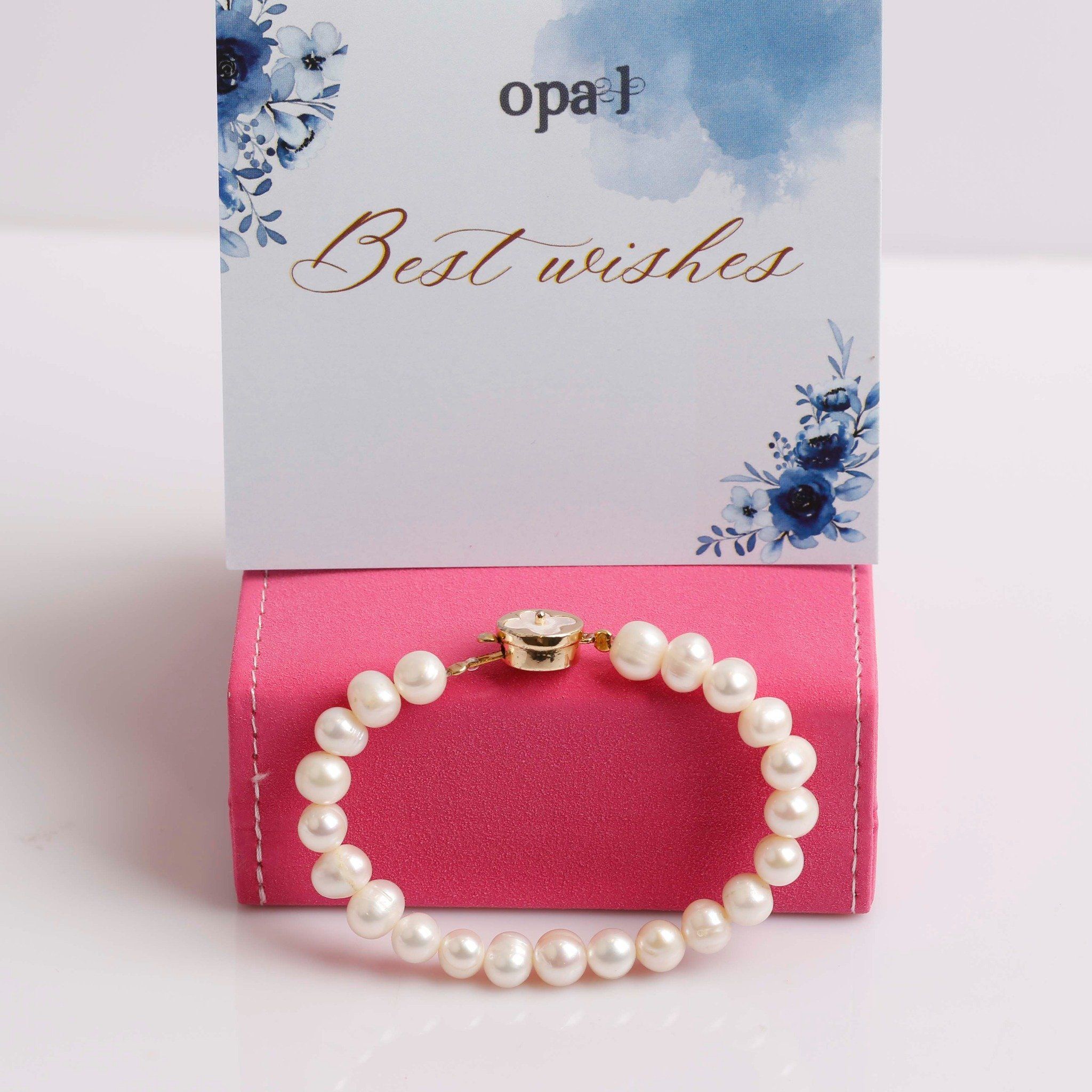 BST Vòng tay ngọc trai Opal – Dành cho chị gái, ưu đãi tháng 4: 550k