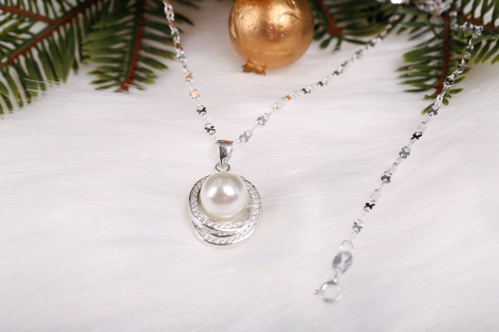 Dây chuyền Ngọc trai thương hiệu Opal -NLS122113