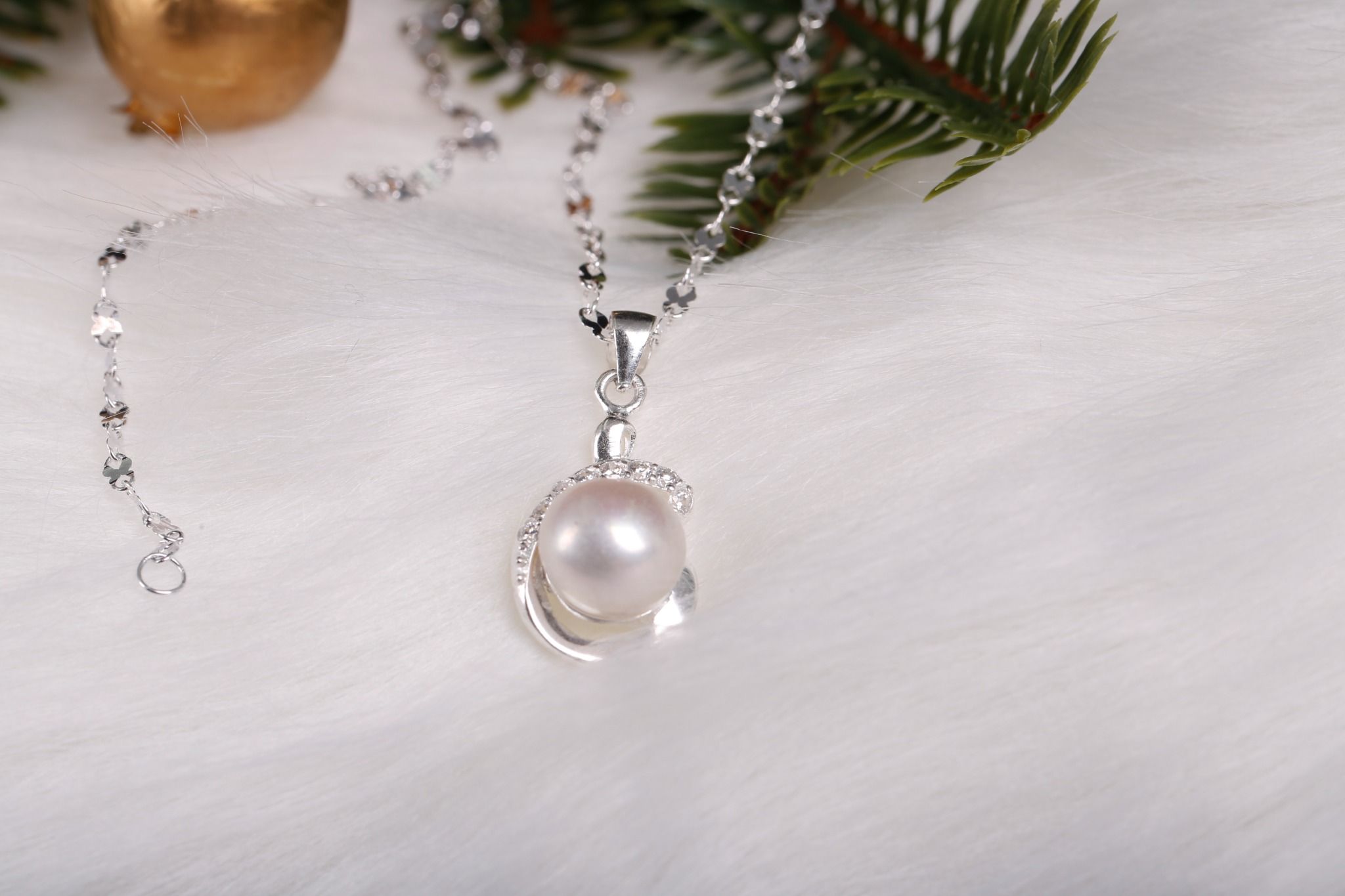 Dây chuyền Ngọc trai thương hiệu Opal -NLS122121