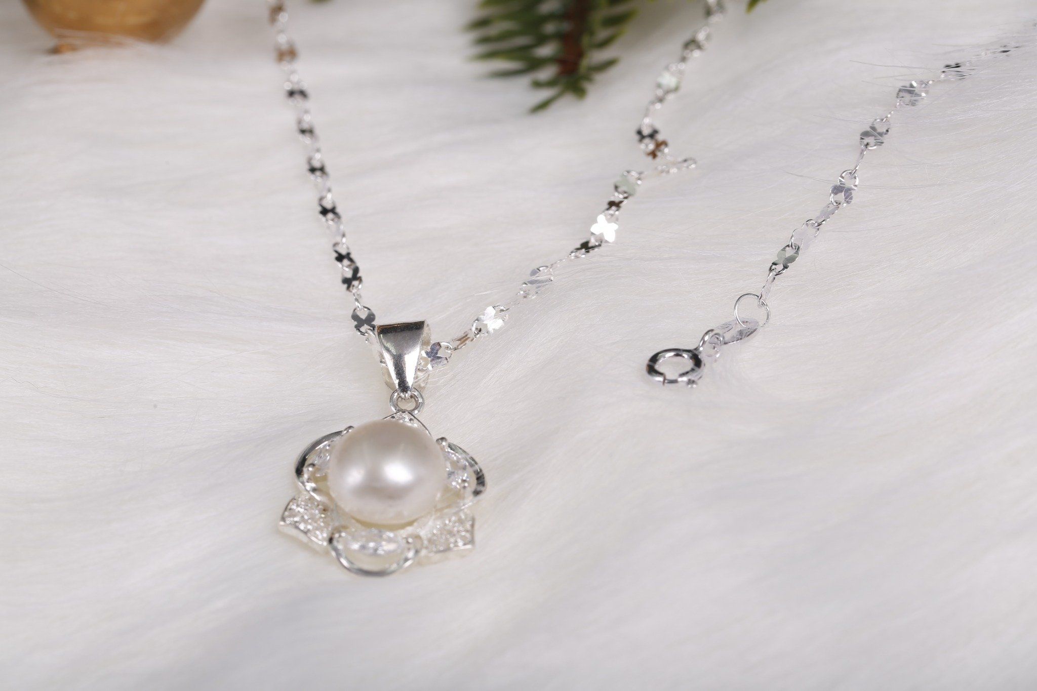 Dây chuyền Ngọc trai thương hiệu Opal -NLS122119
